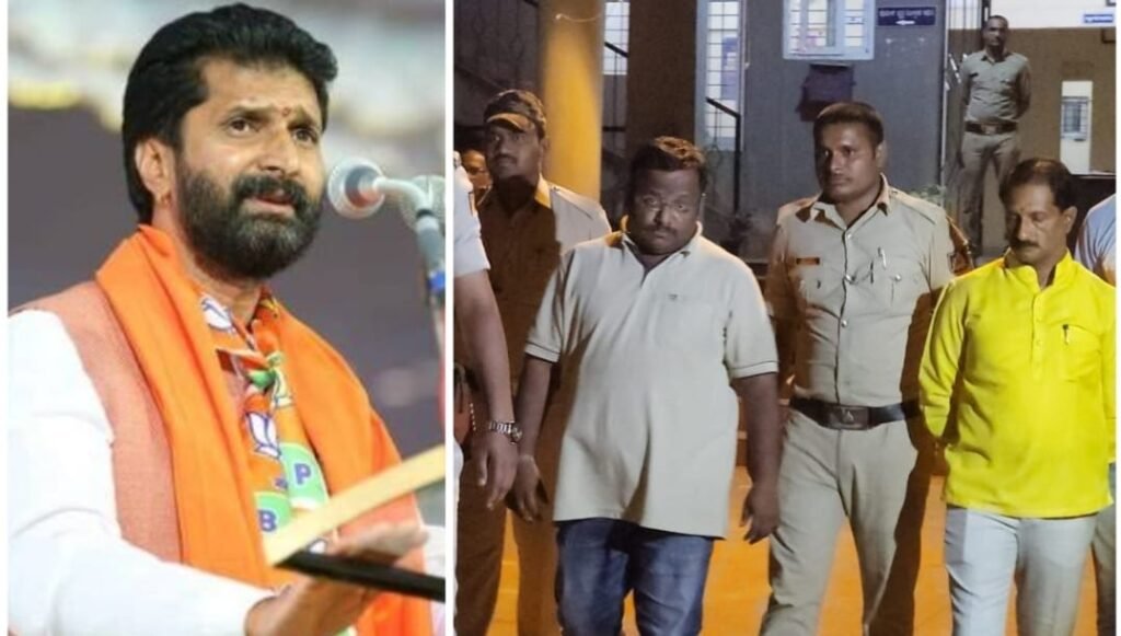post against CT Ravi - Cong leader arrest