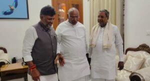 Kharge - Siddaramaiah- DKS- Shivakumar