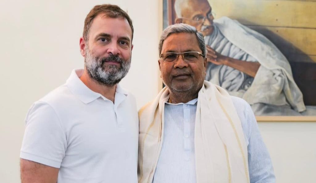 Rahul Gandhi - Siddaramaiah