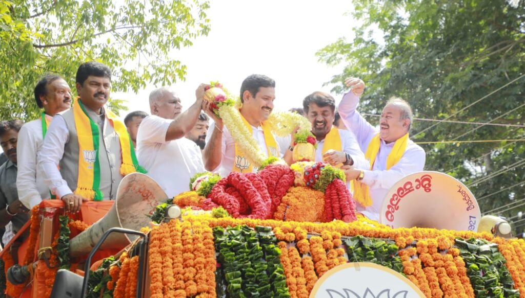 B.Y.Vijayendra Shimogga Visit