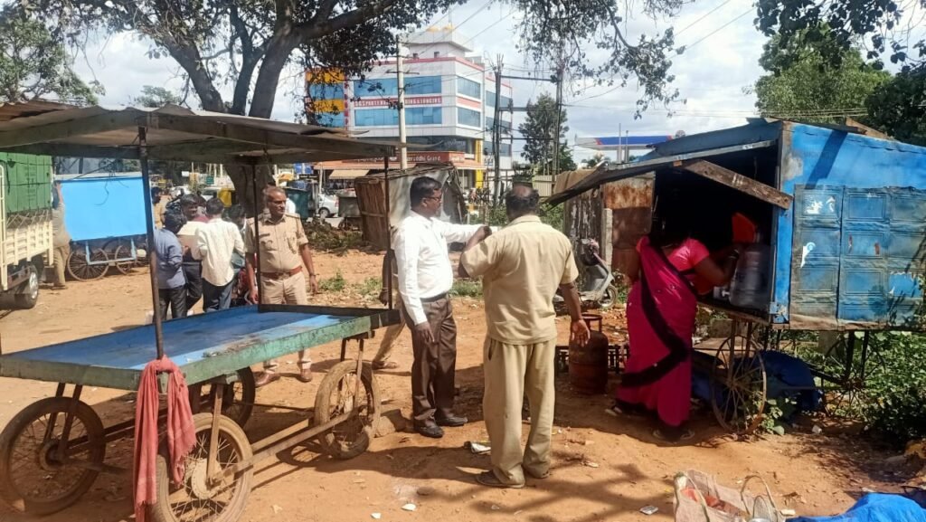 Doddaballapur- anti-encroachment drive
