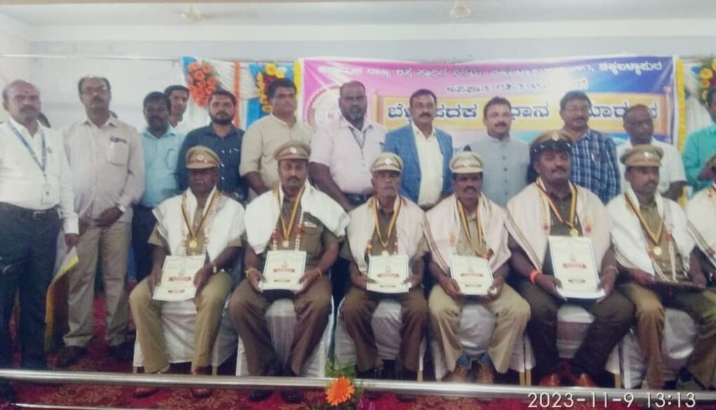 Doddaballapur ksrtc best driver awards