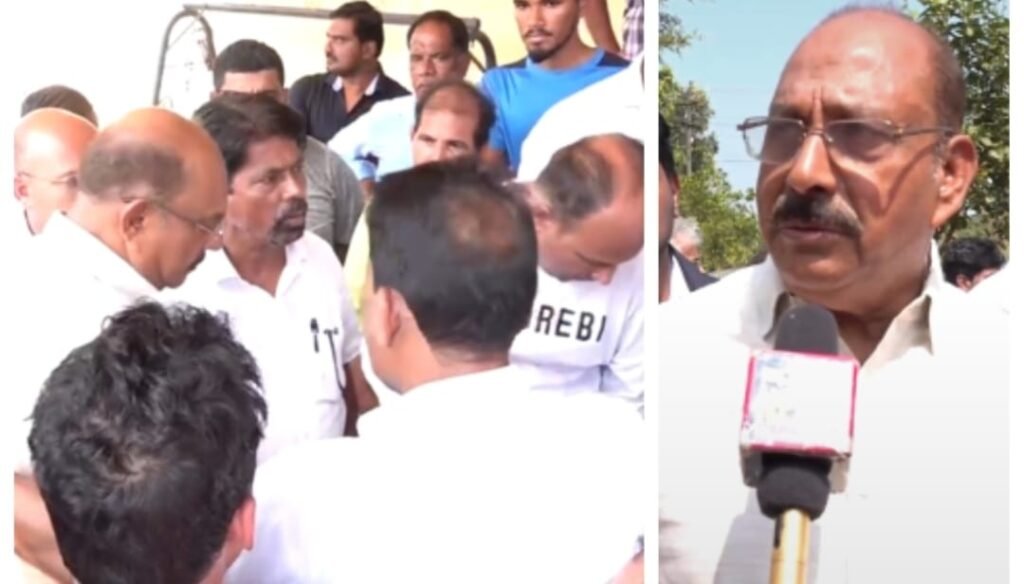 Udupi Murder case- KPCC leader GA Bava meet Noor Mohammed Family 4