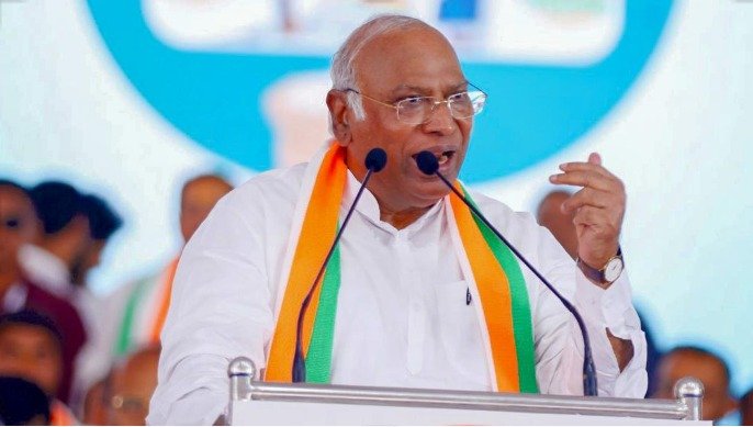 Mangaluru - Congress Rally-Mallikarjun Kharge
