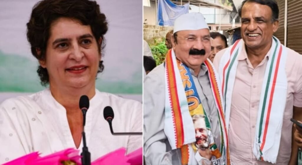 Priyanka Gandhi - Manjunath Bhandary- KL Sharma