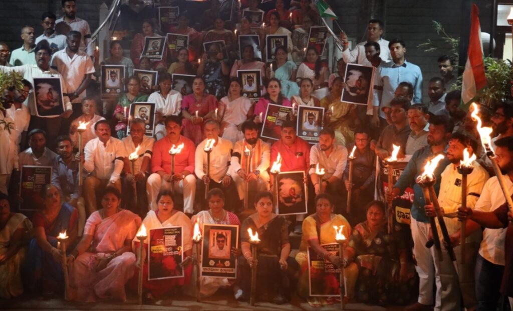 Pahalgam- Bjp Candle march