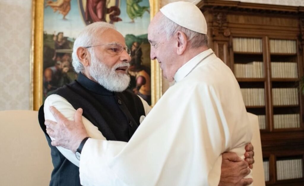 Pope Francis - Narendra Modi