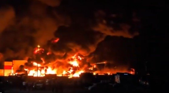 explosion at Bandar Abbas in Iran