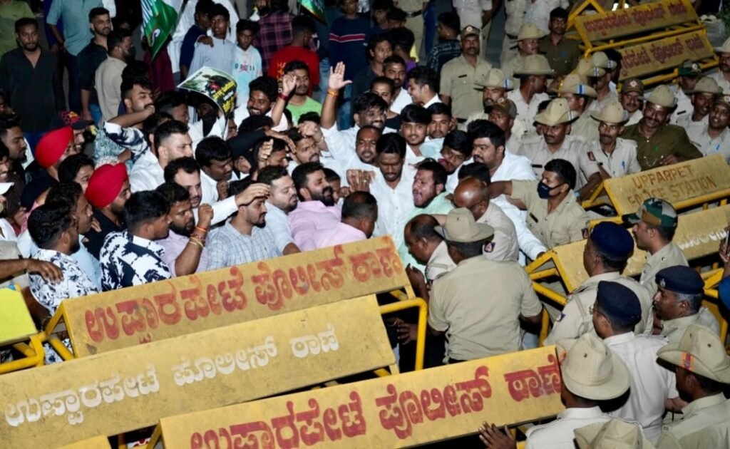 KPCC Protest against Vote Chori _