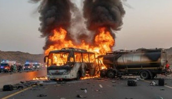 Mecca Bus Accident - Nov 2025