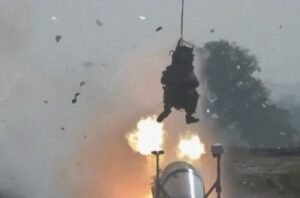 DRDO- high-speed rocket-sled test 1