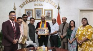 ಸಂದೀಪ್ ಕುಮಾರ್ ಅವರಿಗೆ ಕರ್ನಾಟಕ ಸಂಘ ಕತಾರ್‌ನಿಂದ ಗೌರವಪೂರ್ಣ ಬೀಳ್ಕೊಡುಗೆ