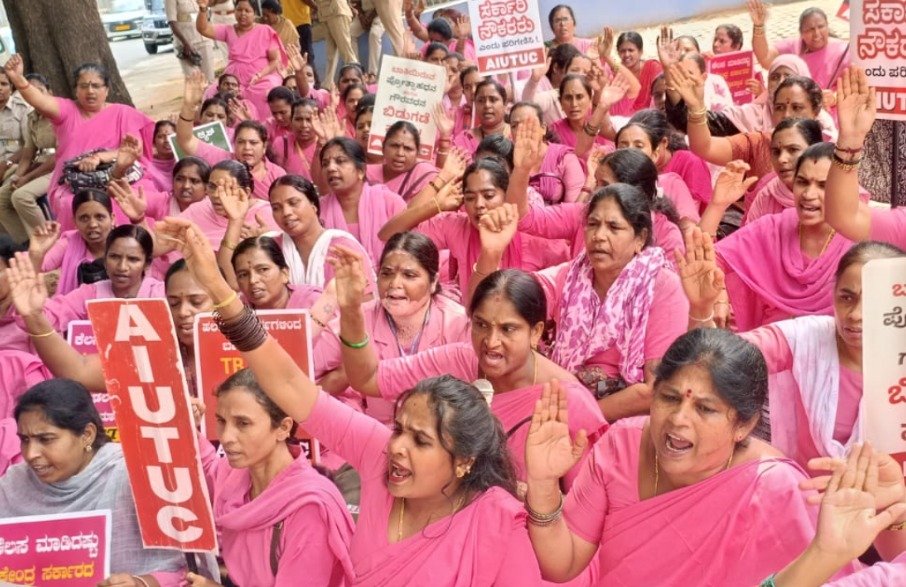 Asha-Workers-Protest-2026