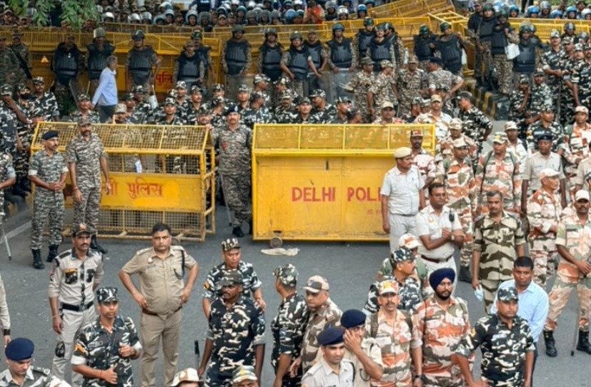 DElhi-Police-Security-protest-1