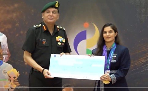 Indian-Army-felicitated-its-medal-winners-from-the-continental-meet